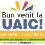 Image for 30 septembrie – 2 octombrie 2023  „Bun venit la UAIC”